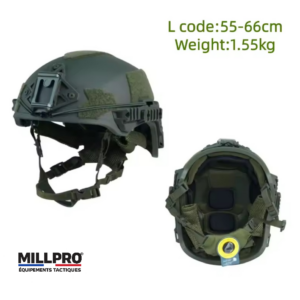 Casque balistique ACH NIJ IIIA L Vert Wendy