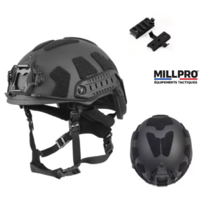 Casque balistique ACH NIJ IIIA Noir Wendy